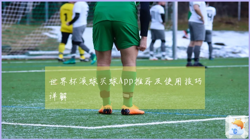 世界杯滚球买球App推荐及使用技巧详解